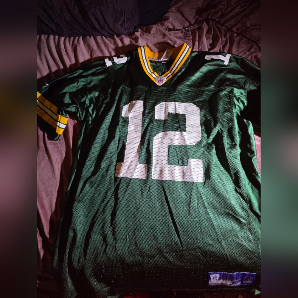 Reebok On Field Aaron Rodgers #12 Green Bay Packers NFL Football Jersey
